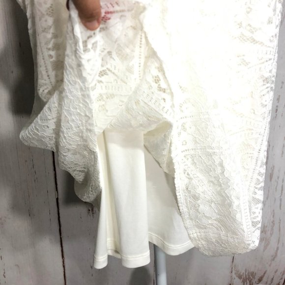 TORRID SLEEVELESS LACE WHITE DRESS/TANK TOP SIZE 4 - Picture 9 of 13